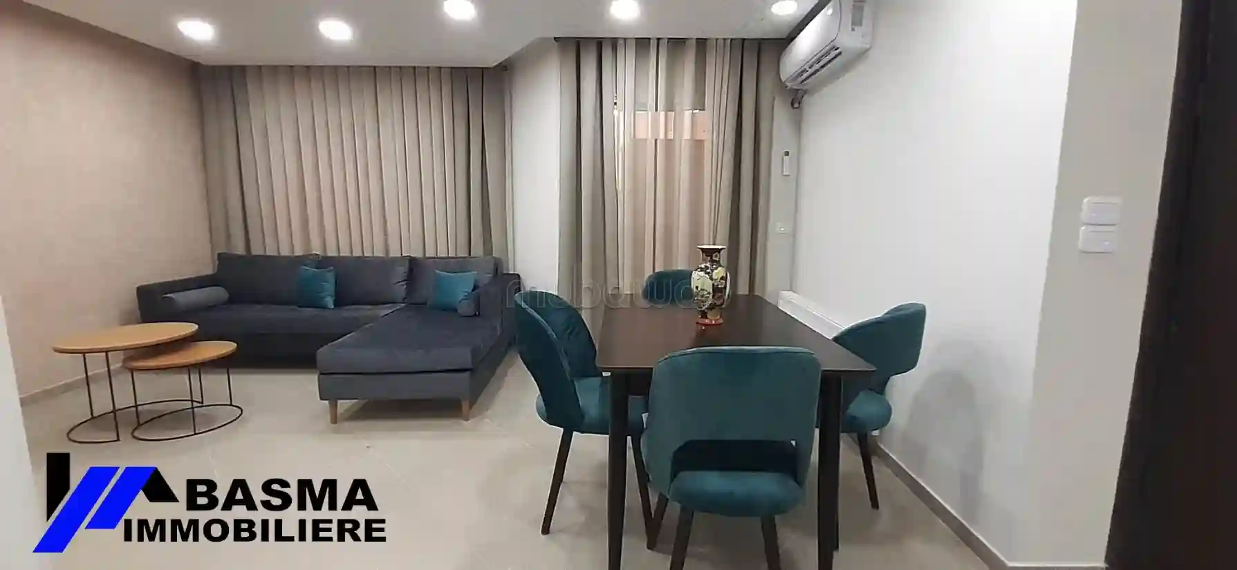 Location Estivale – Appartement S2 à Khzema - Vue 2