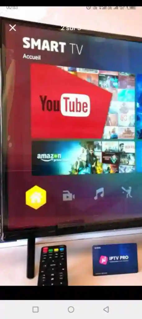 TV 50 Pouces Smart - Vue 3