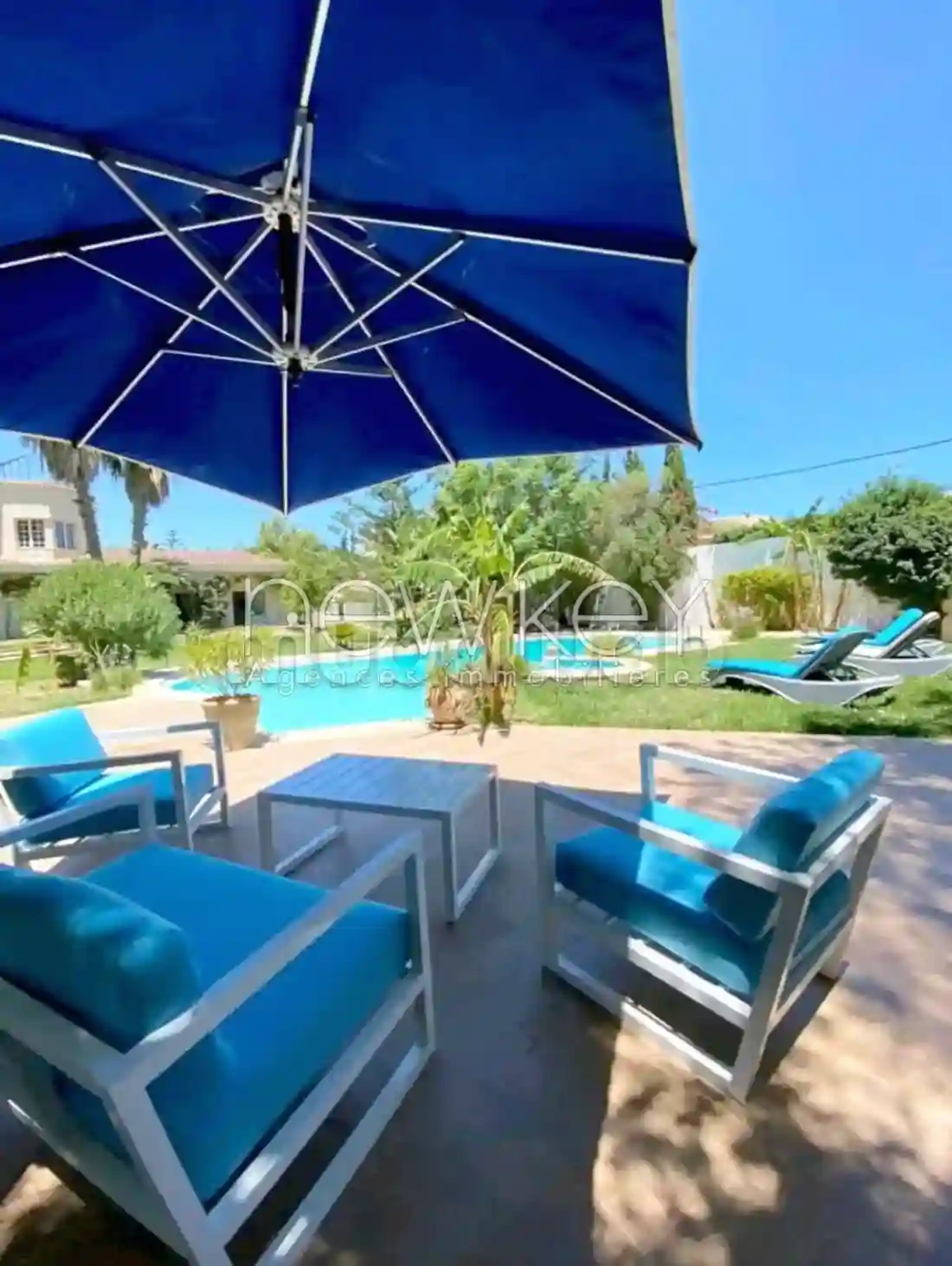 Charmante Villa de Style Provençal à Louer à La Soukra - Vue 2