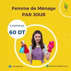 Femme DE Menage PAR Jour A EL Mnihla