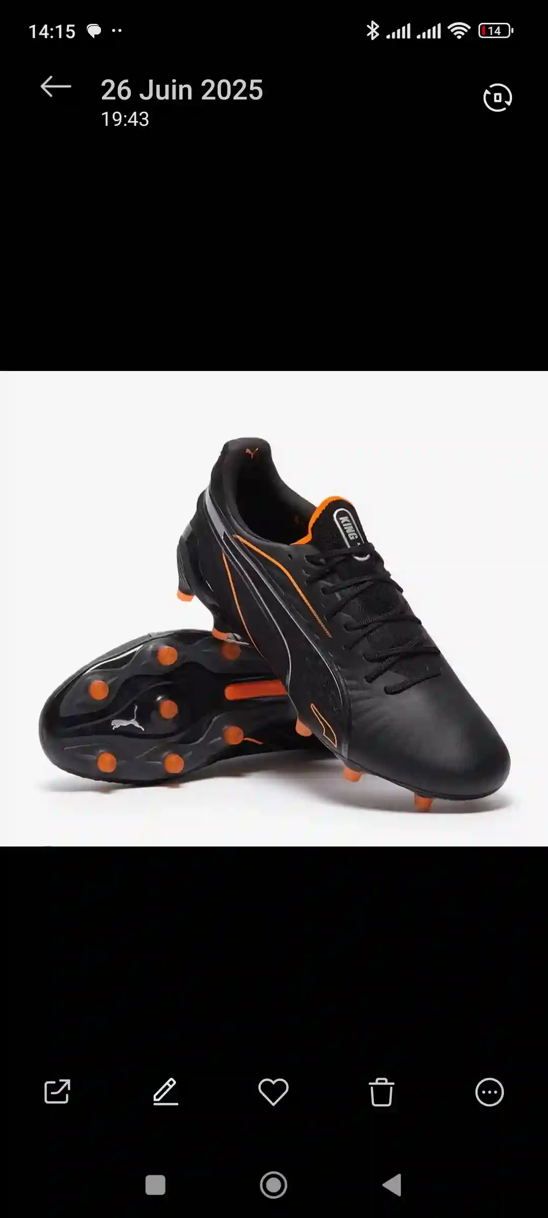 Puma King Ultimate Originale FG AG - Vue 2