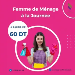 Trouvez LA Meilleure Femme DE Menage PAR Jour A Boumhaal