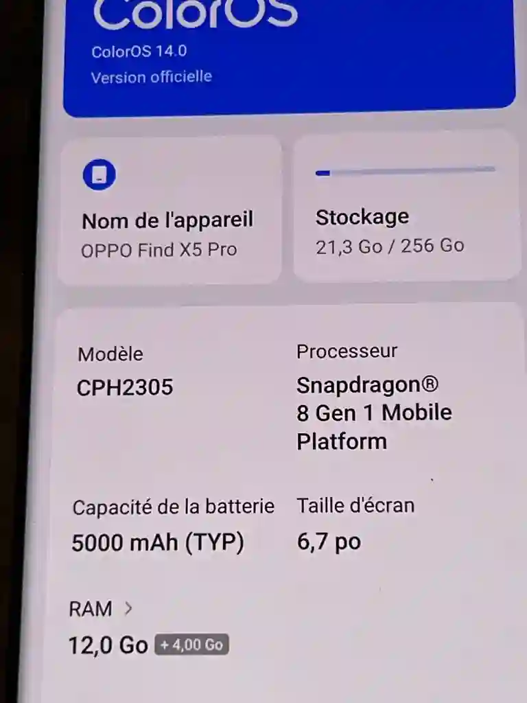 Telephone Oppo