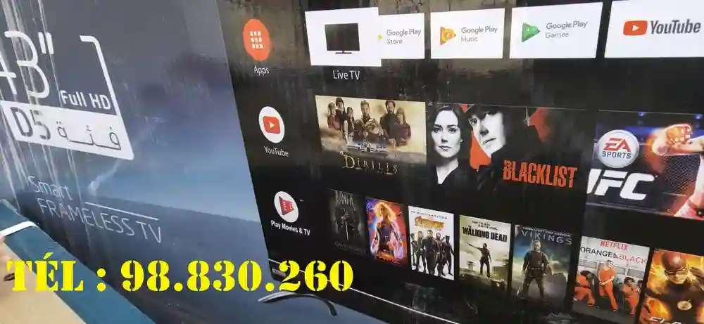 Condor 40" et 43" Smart LED Full-hd (nouveau Model) - Vue 1