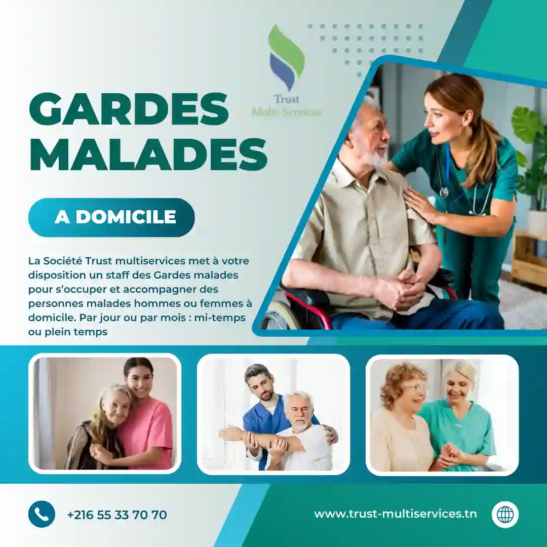 GARDE MALADE A DOMICILE A BEJA
