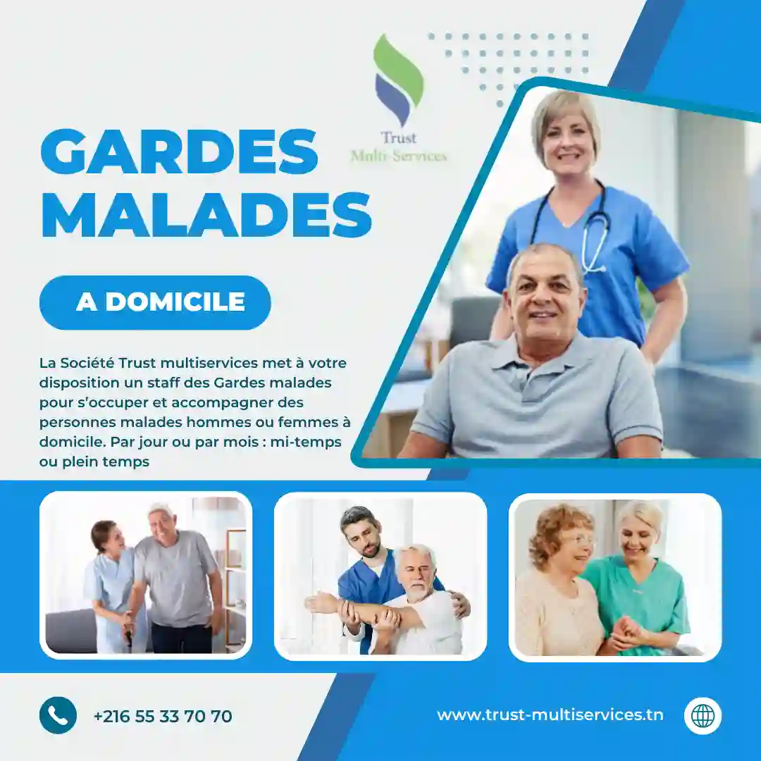 GARDE MALADE A DOMICILE A DJERBA