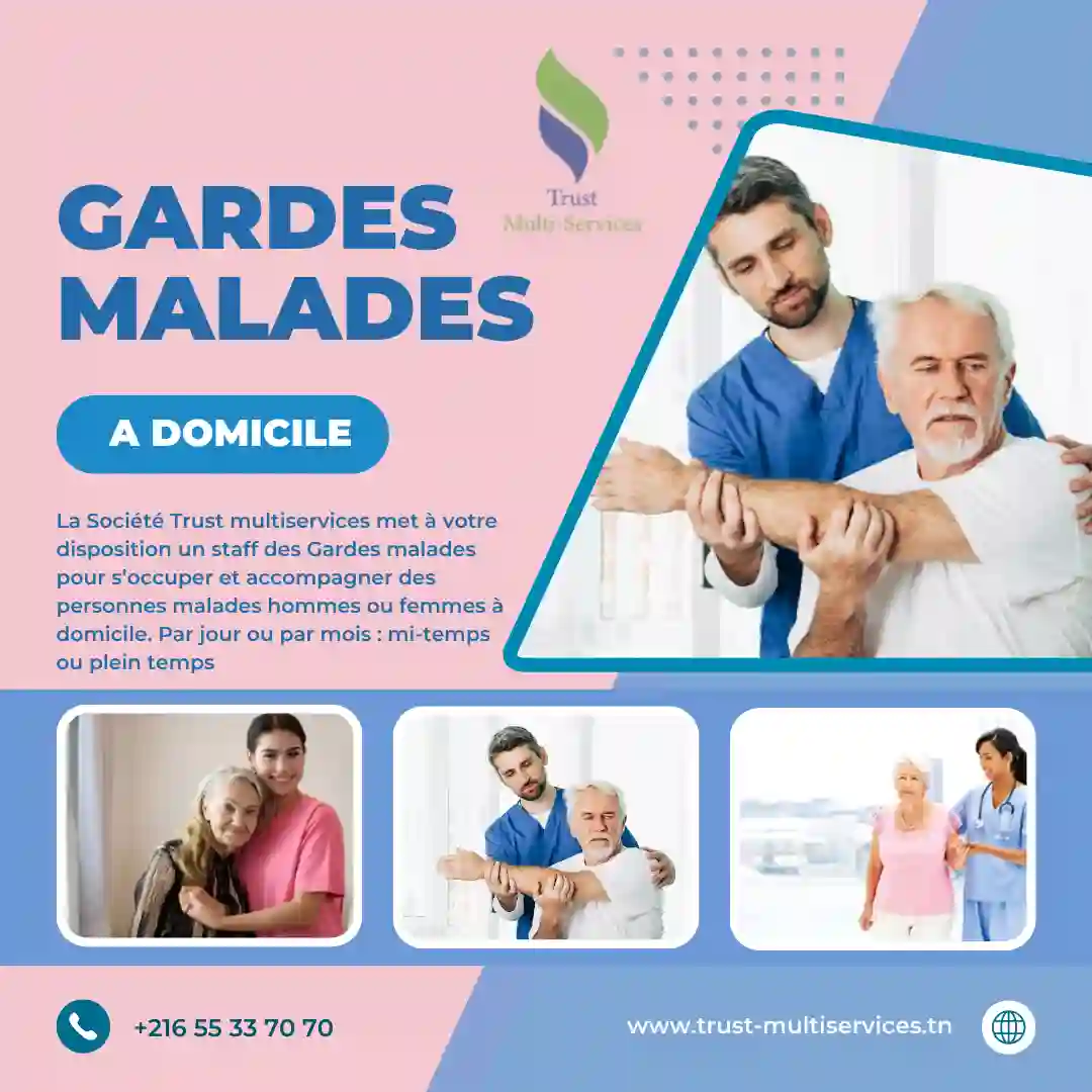 GARDE MALADE A DOMICILE A GAFSA