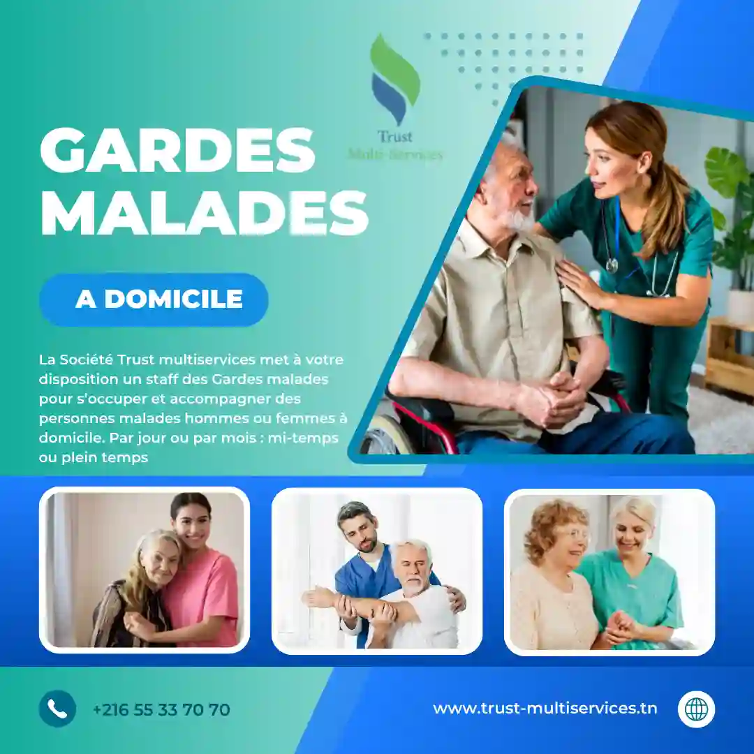 GARDE MALADE A DOMICILE A MAHDIA