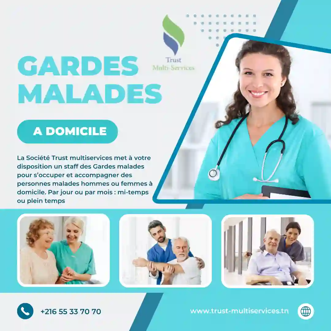 GARDE MALADE A DOMICILE A SILIANA