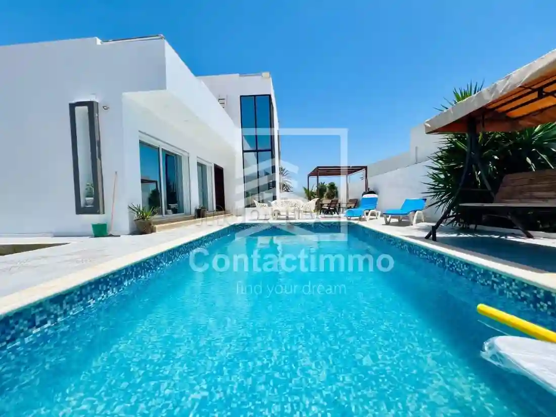 A Louer Magnifique Villa s3 à Aghir Djerba - Vue 1