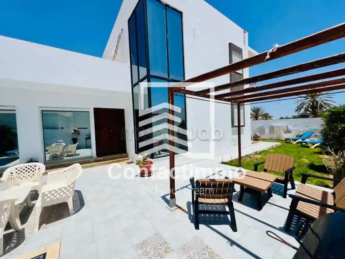 A Louer Magnifique Villa s3 à Aghir Djerba - Vue 2