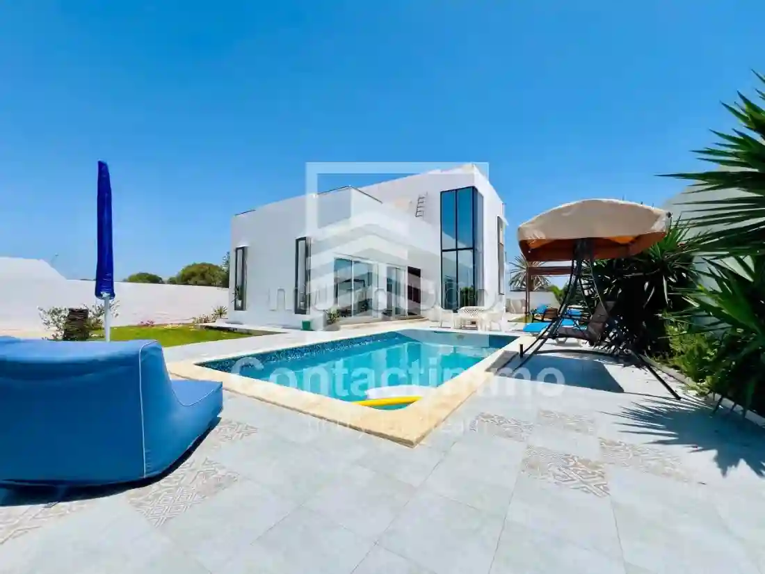 A Louer Magnifique Villa s3 à Aghir Djerba - Vue 3