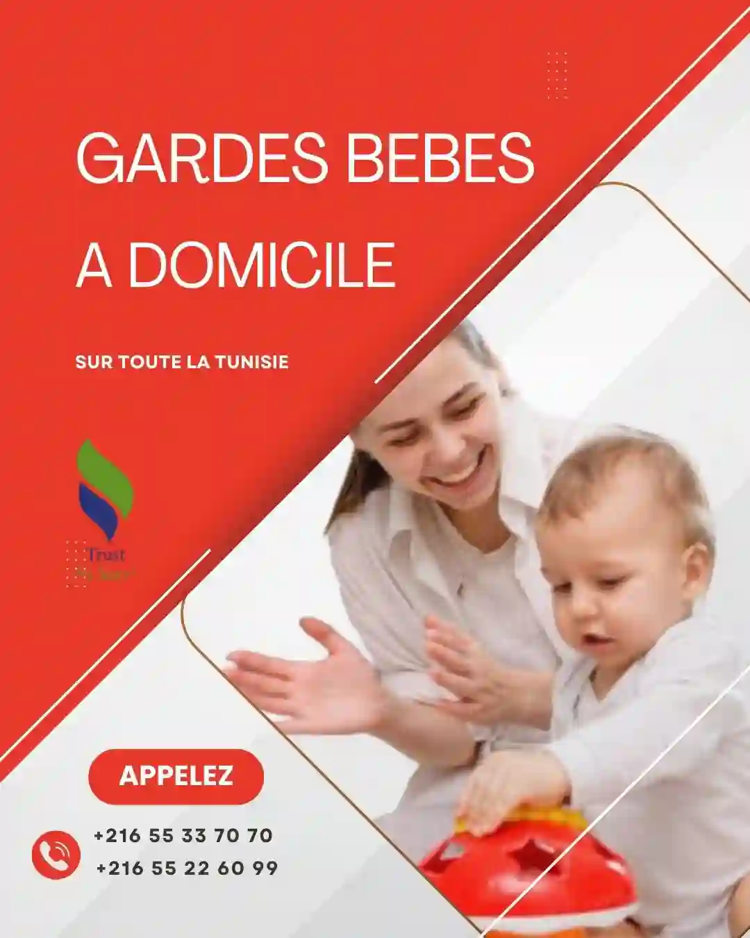 NOUNOU A DOMICILE A BEN AROUS