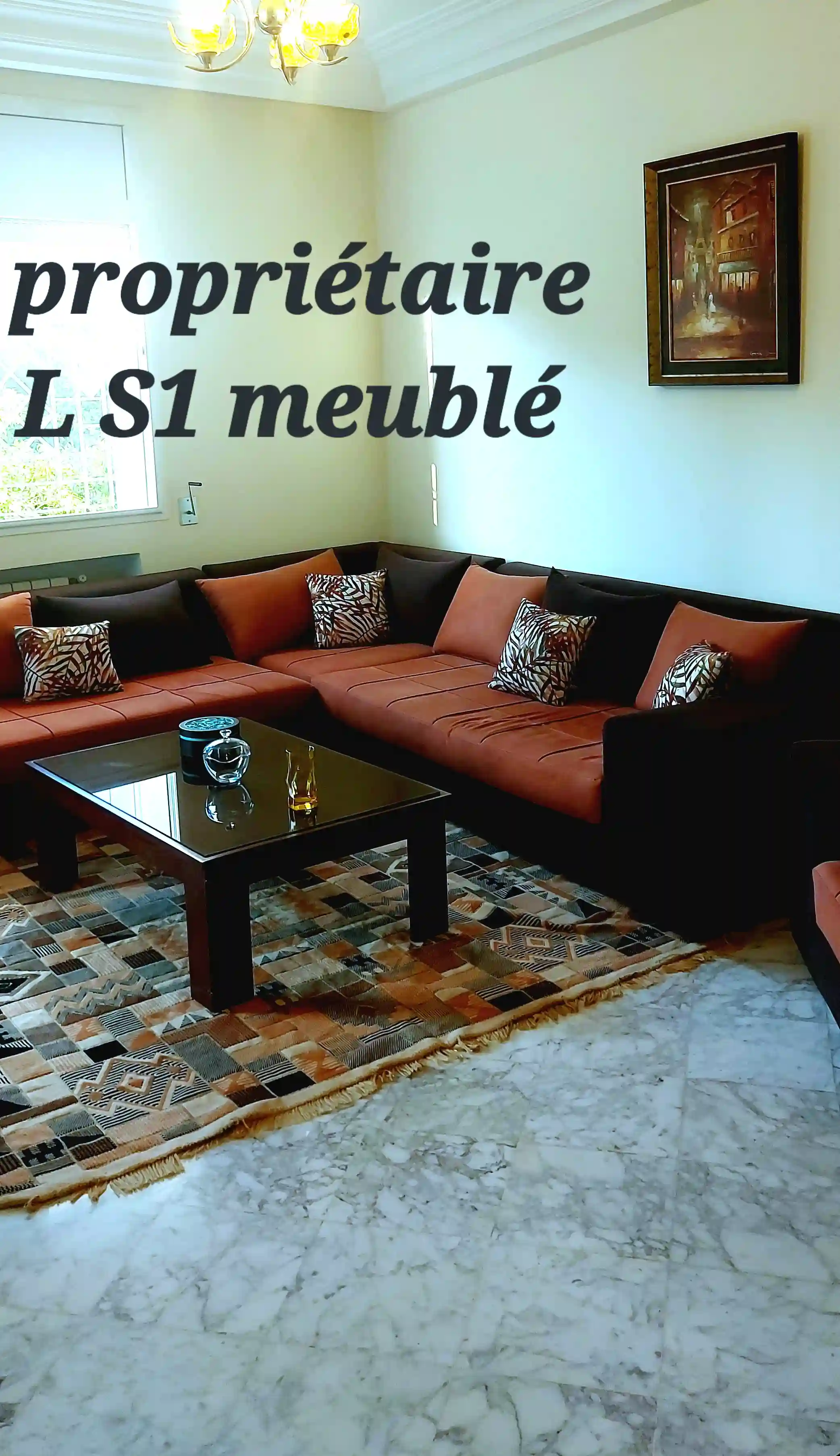 Particulier l s1 Meublé Pour Étranger à L'an à Cite Ennasr 2 - Vue 4