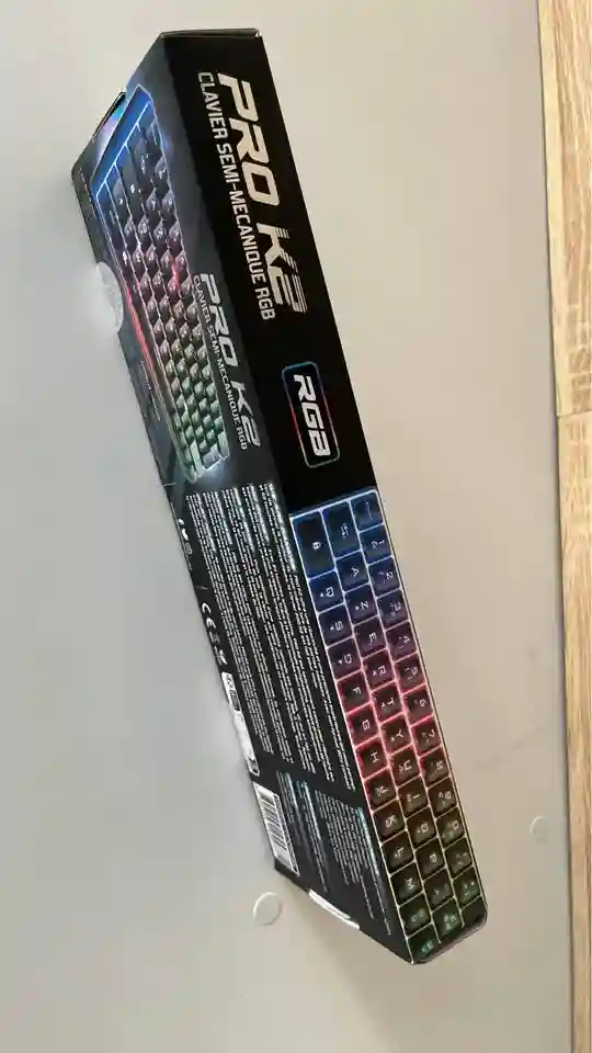 Clavier Gamer Semi Mécanique pro k2 Dark Neuf à La Marsa - Vue 1
