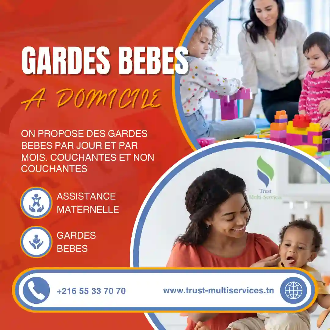 BESOIN DE BABY-SITTER À DOMICILE À ARIANA ?