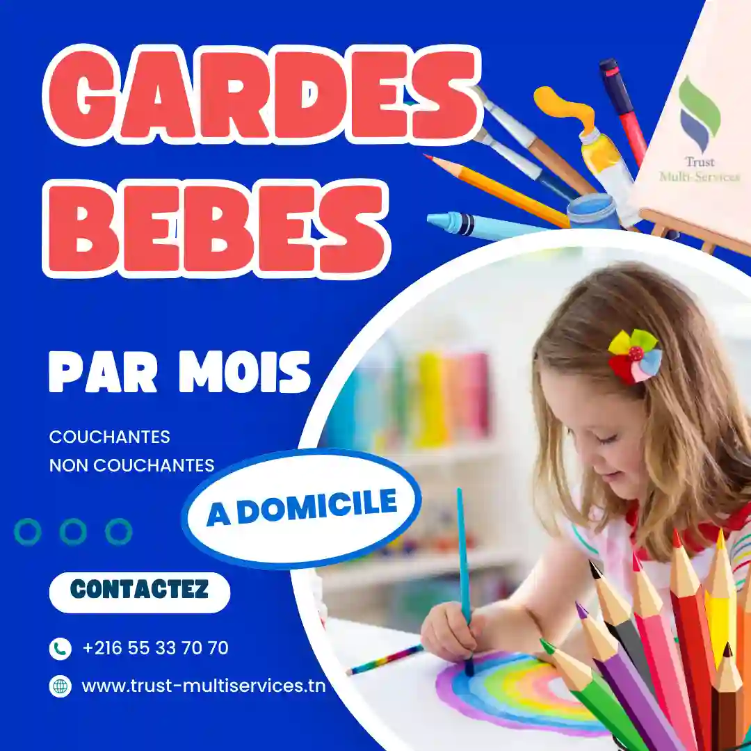 BESOIN DE BABY-SITTER À DOMICILE À BORJ CEDRIA ?