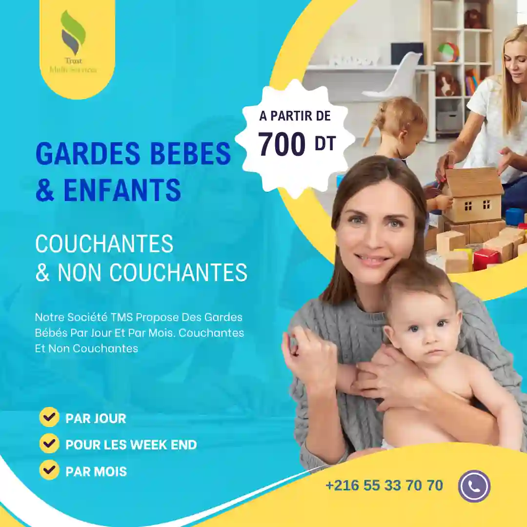 BESOIN DE BABY-SITTER À DOMICILE À BORJ LOUZIR?