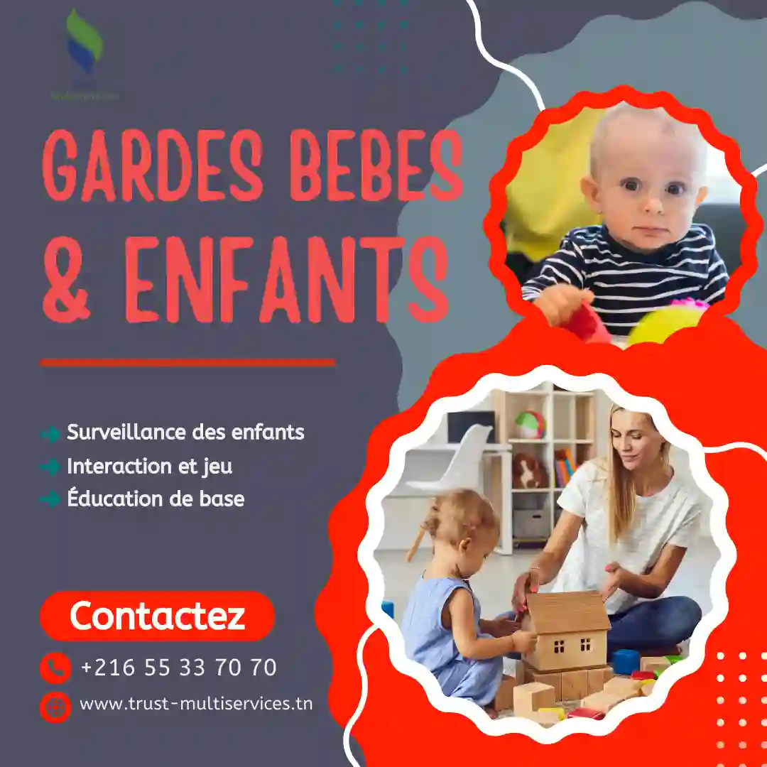 BESOIN DE BABY-SITTER À DOMICILE À EZZAHRA?