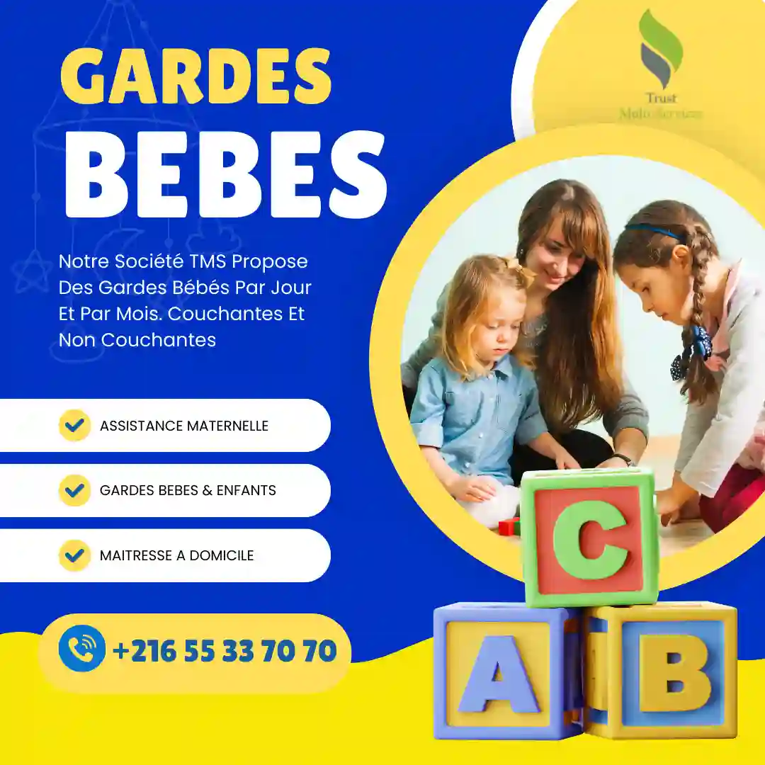 BESOIN DE BABY-SITTER À DOMICILE À HAMMAM LIF ?