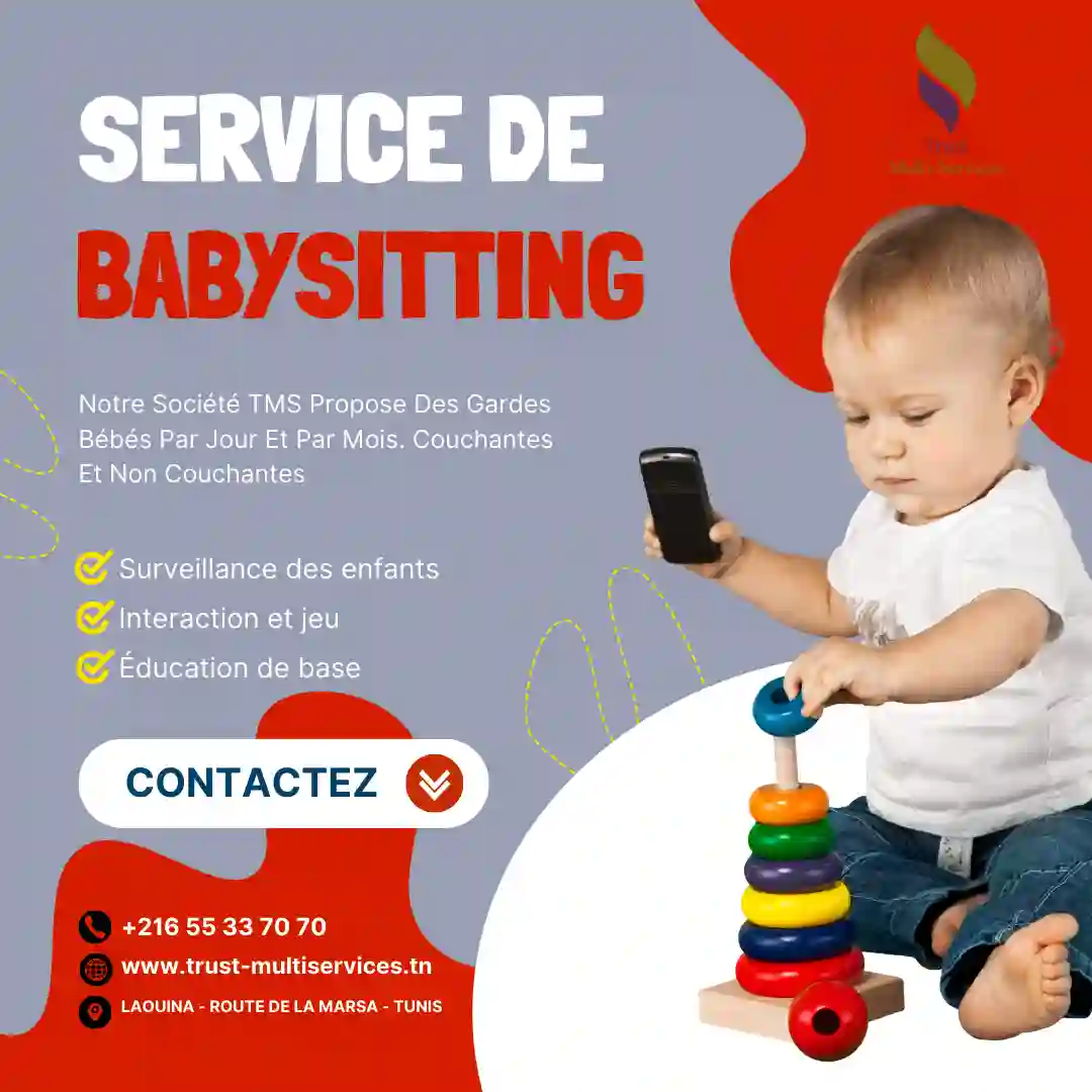 BESOIN DE BABY-SITTER À DOMICILE À KELIBIA?