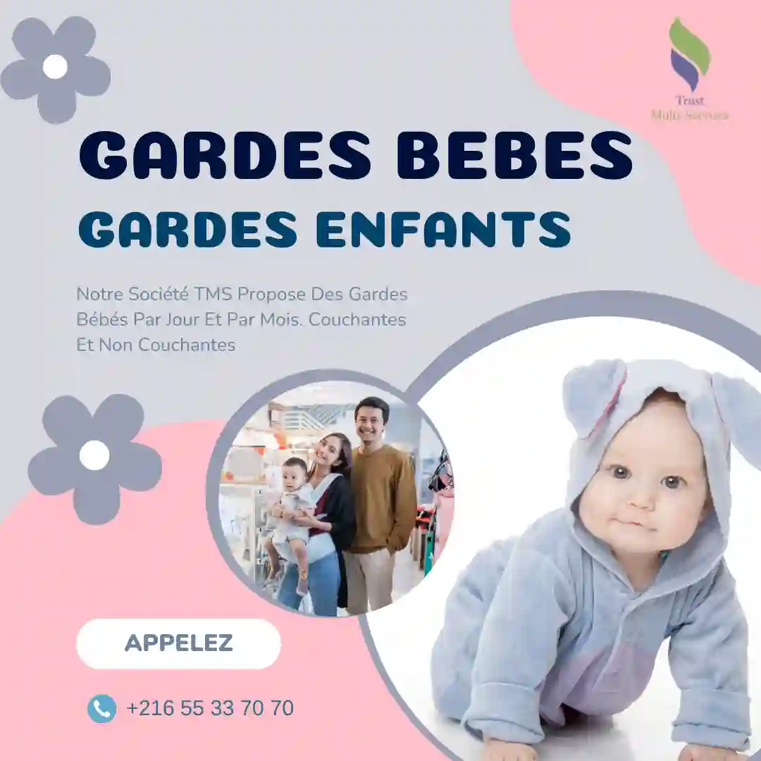 BESOIN DE BABY-SITTER À DOMICILE À MEDINA JEDIDA?