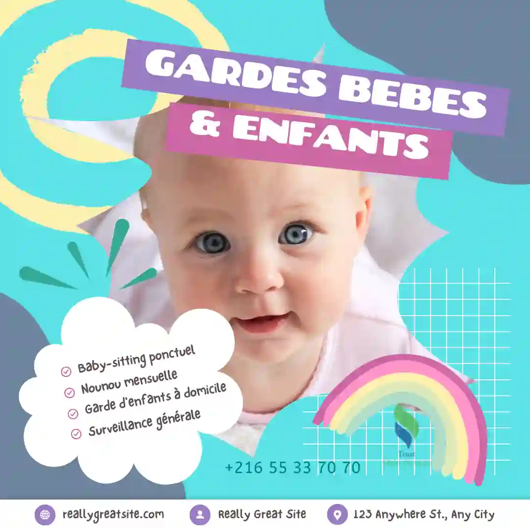 BESOIN DE BABY-SITTER À DOMICILE À MEGRINE?