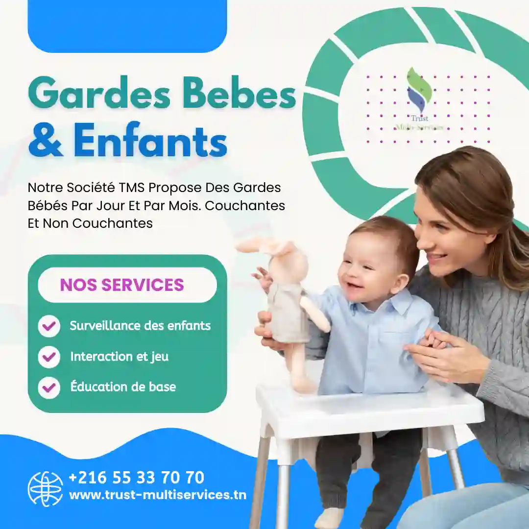 BESOIN DE BABY-SITTER À DOMICILE À MORNAG?