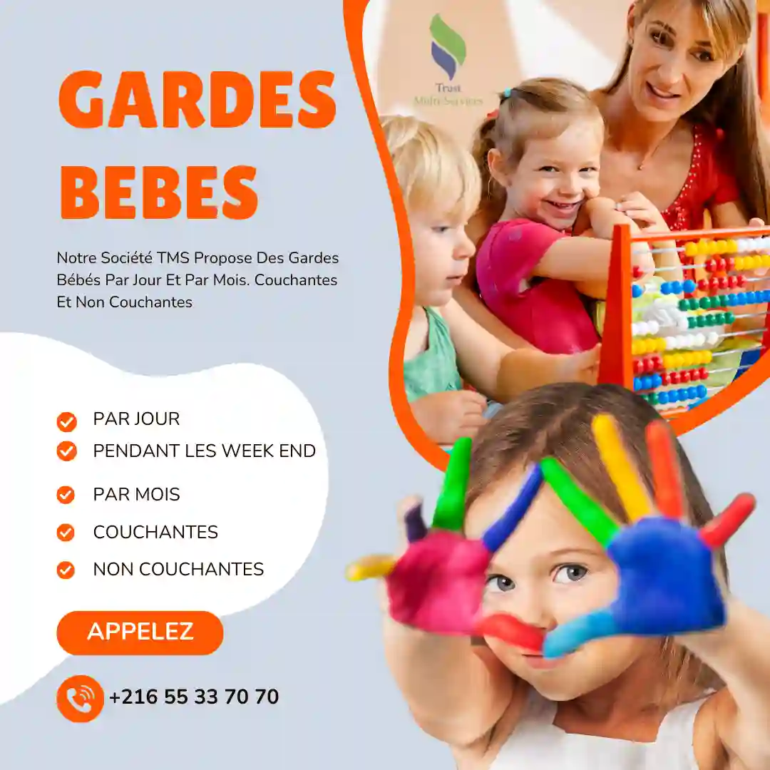 BESOIN DE BABY-SITTER À DOMICILE À RAOUED?
