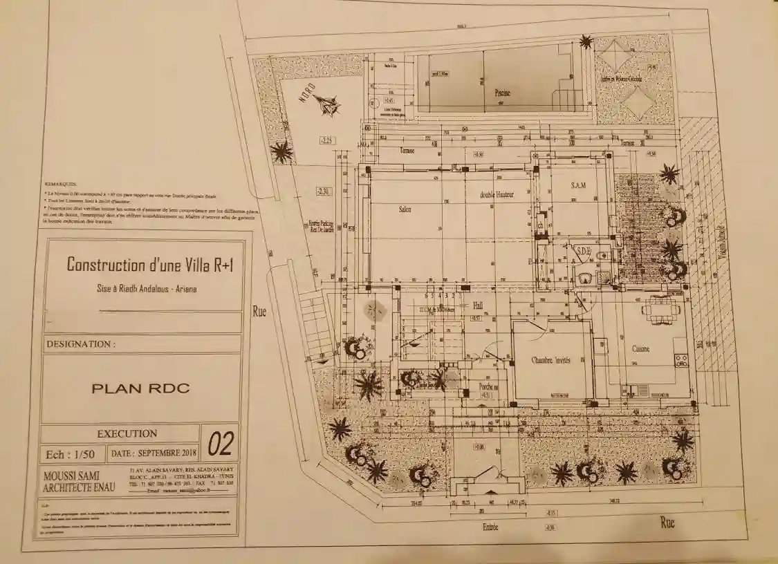 Villa Inachevée à Riadh Andalous à Riadh Landlous - Vue 2