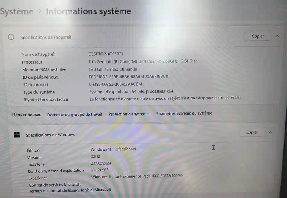Pc Portable Neuf Importé à La Soukra - Vue 3
