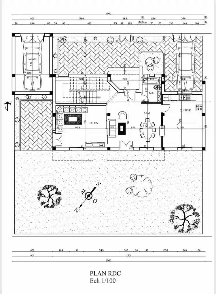Villa Kmar à Hammamet - Vue 2