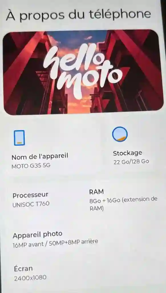 Motorola G35 5G