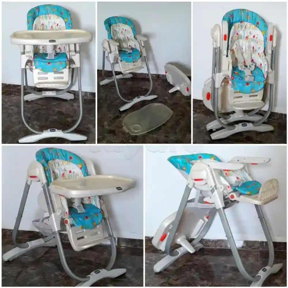 Chaise Haute Chicco Polly Magic 3en1 Importé - Vue 5