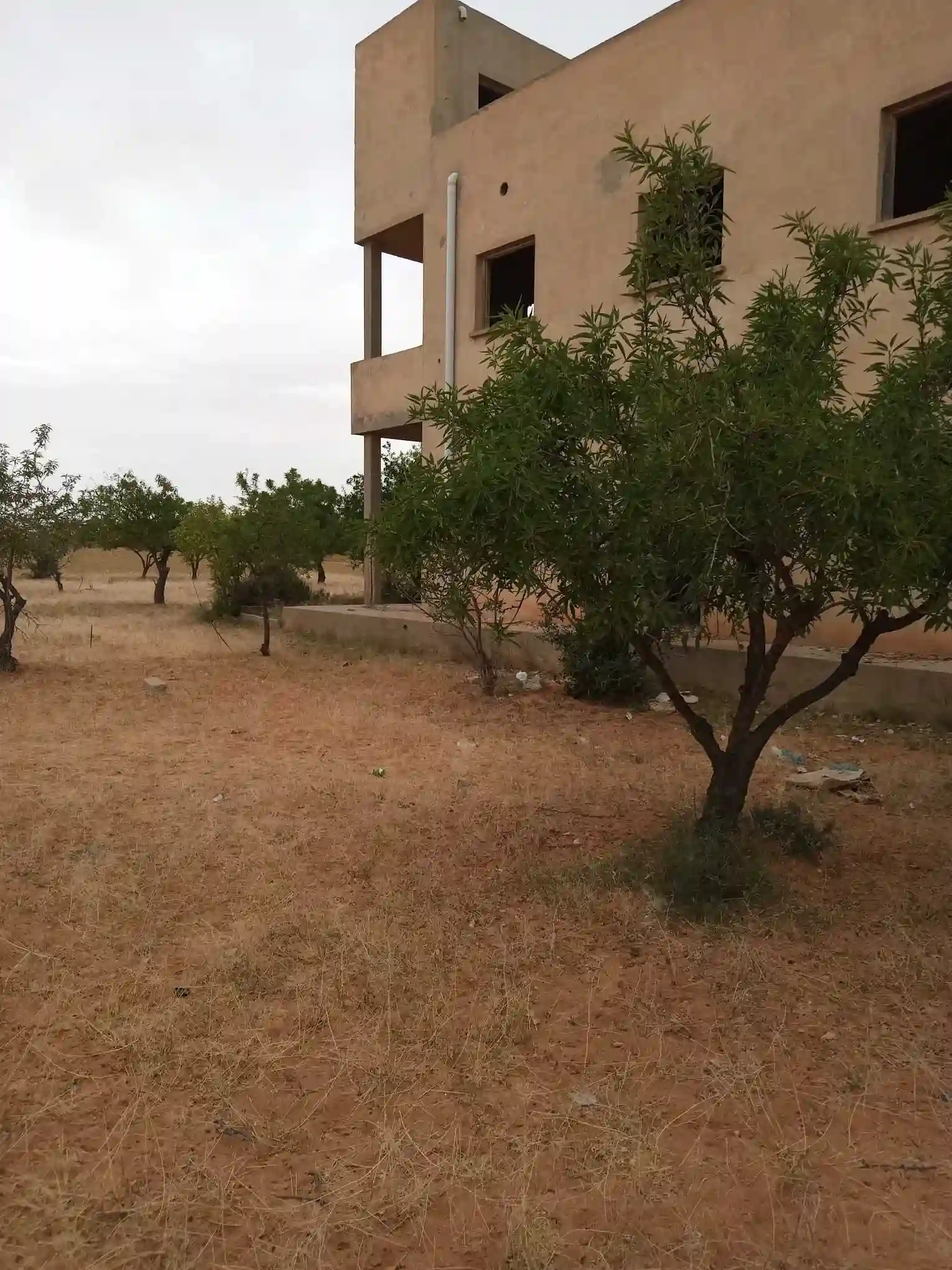 Terrain à Vendre Avec une Villa Inachevée de Deux Étages Séparés - Vue 1