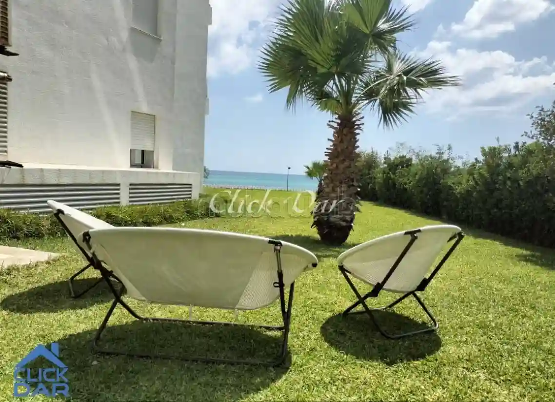 S1 vue mer et Pied Dans L'eau à Louer à Hammamet - Vue 3
