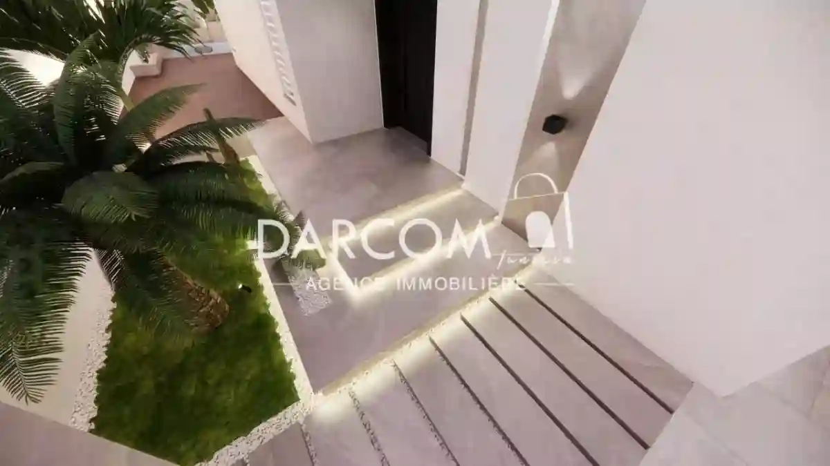 Villa Avec Piscine la Soukra à La Soukra - Vue 1