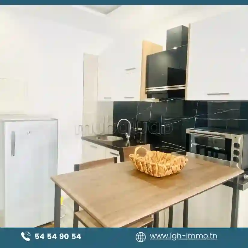 A Louer Appartement S1 Meublé à Sahloul 4