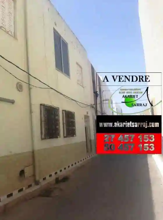 Maison Style Américain Prés École 25 Juillet à Hammam Sousse - Vue 2