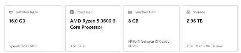 Unité Gamer Ryzen 5 3600 rtx 2060super à El Mourouj - Vue 1