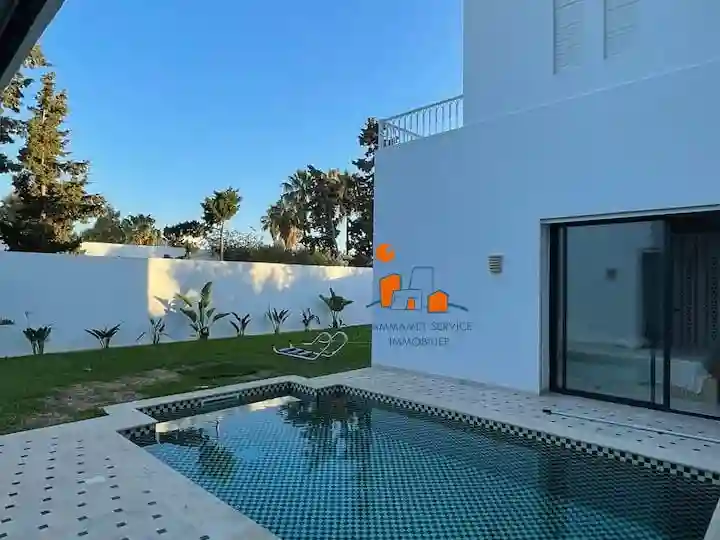 Location à L'année Villa Riad de Charme s+4 Avec Piscine et Jard - Vue 3