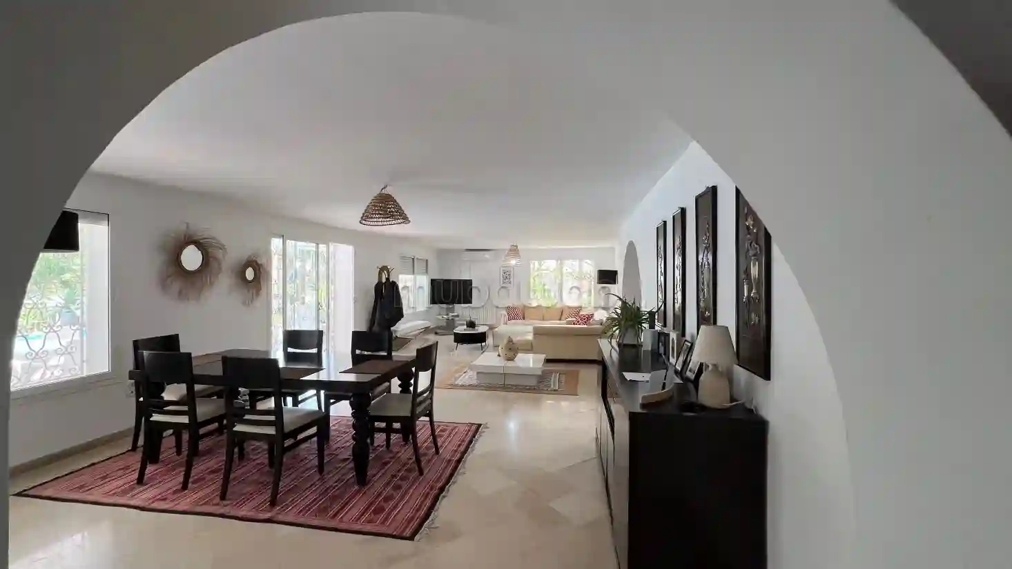 RDC Meublé D’une Villa à Gammarth - Vue 3