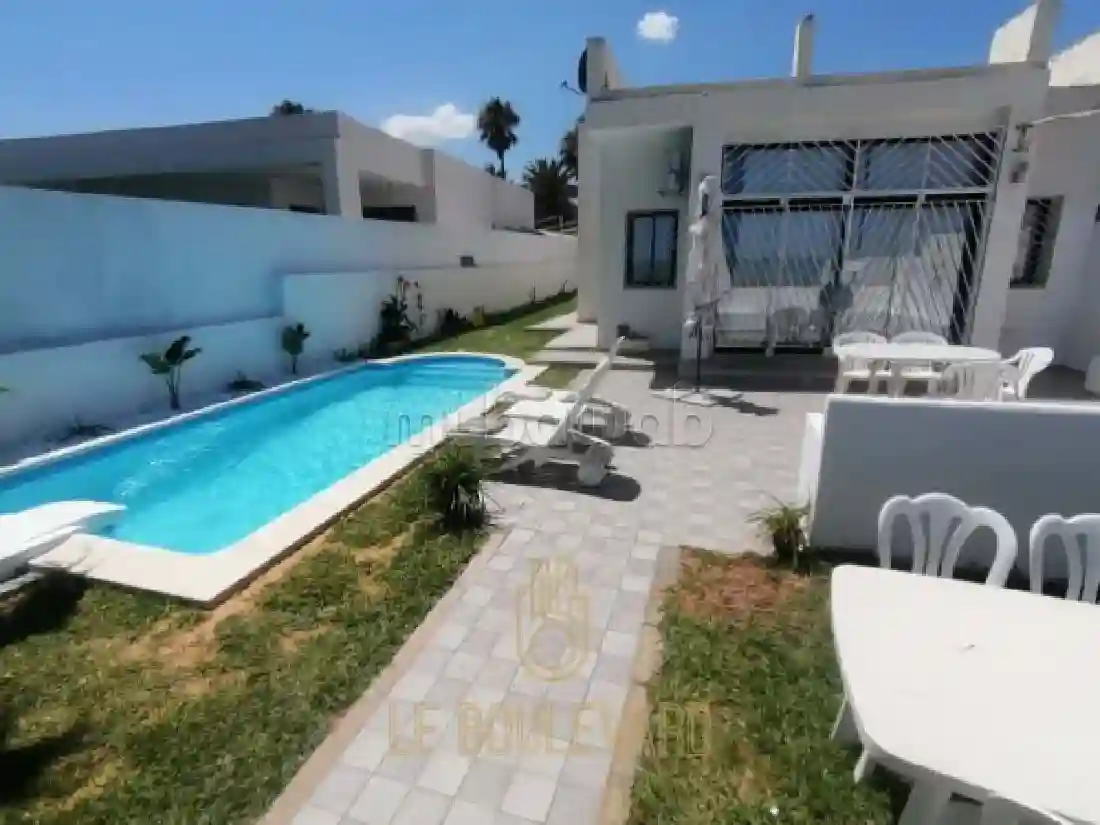 Villa S3 Avec Picine et Pied Dans L'eau à Maamoura - Vue 3