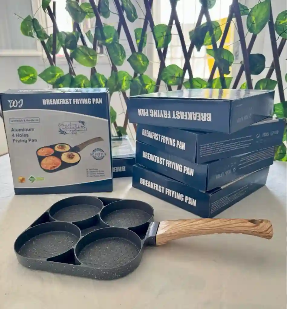 Poêle Antiadhésif 4 Tasses Rond - Vue 1