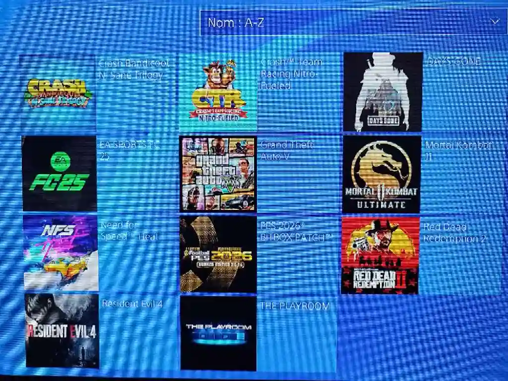 Ps4 Slim Patché 10 Jeux Installé - Vue 4