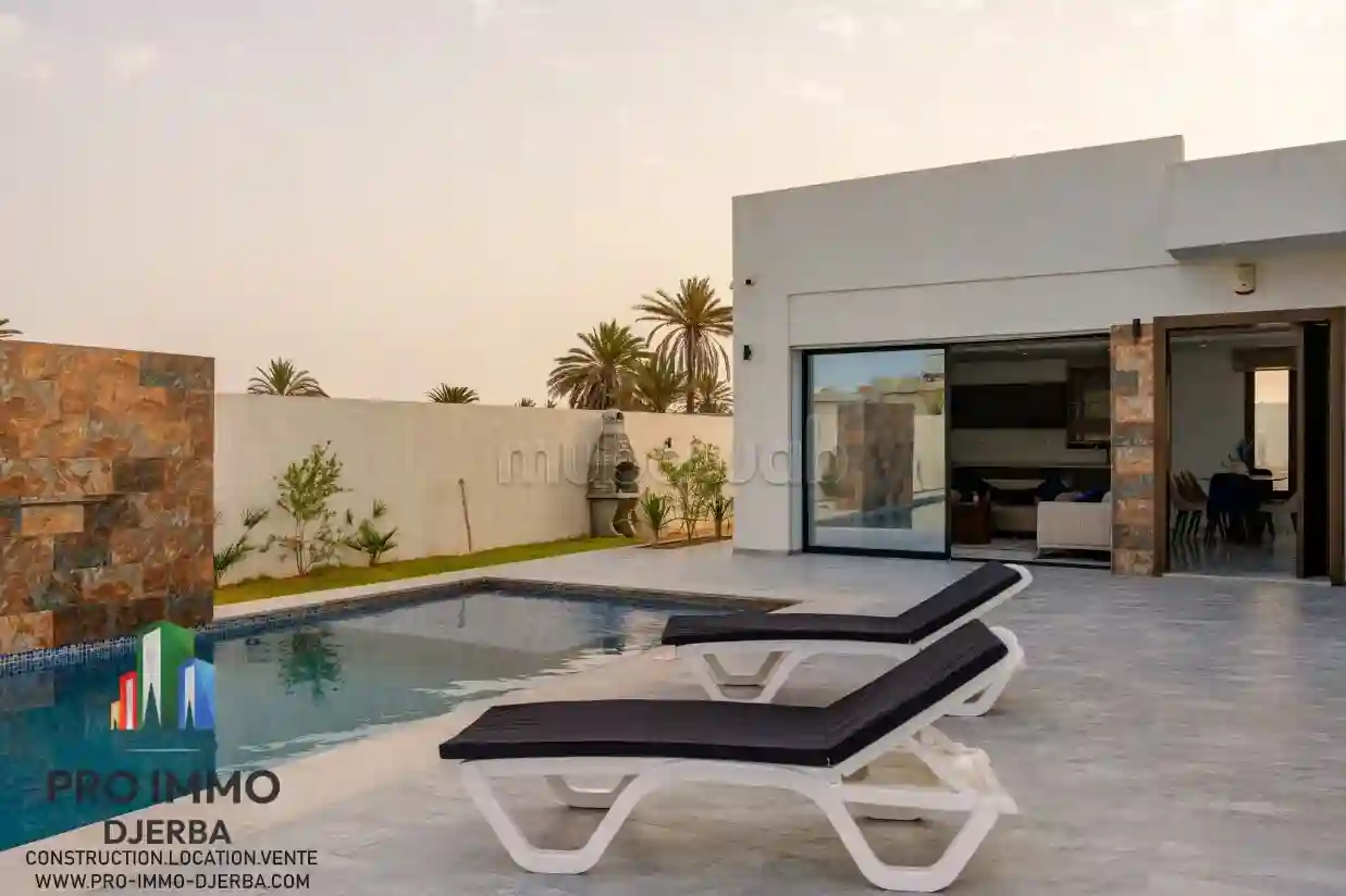 Villa de Standing à Louer à Chbebia Djerba - Vue 1