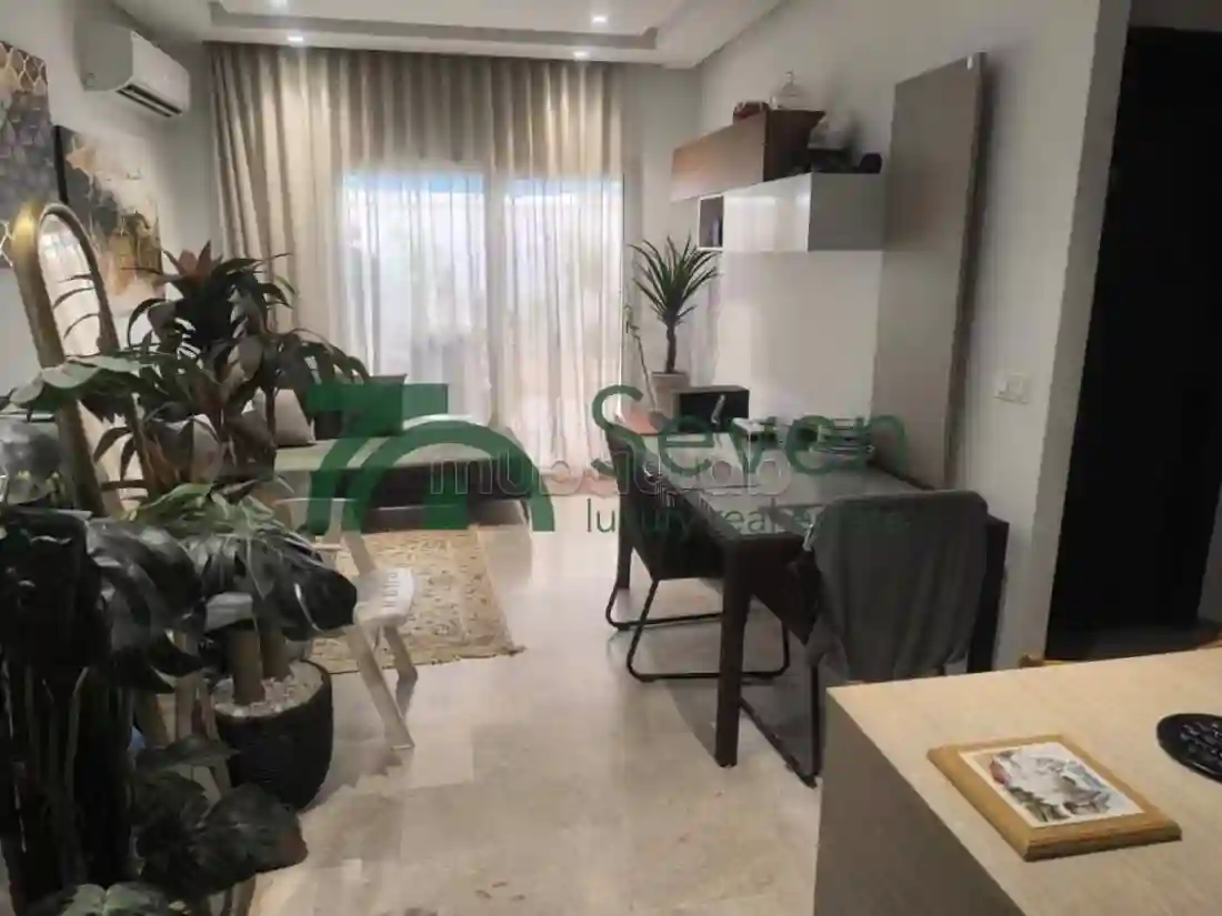 Appartement s1 Avec Terrasse à Chotrana ref 153a - Vue 1