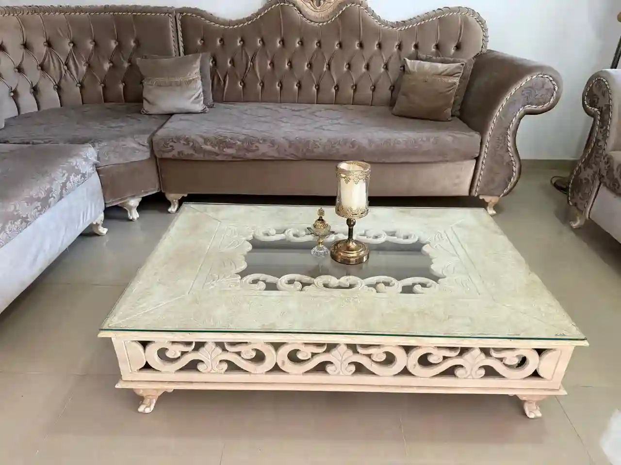 A Vendre Salon Baroque 9 Places+ Table Basse - Vue 1