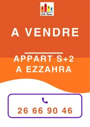 Appartement s2 hst à Ezzahra à Ezzahra