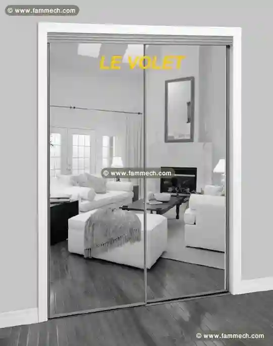 Dressing LE Volet ET Placard EN Aluminium - Vue 5